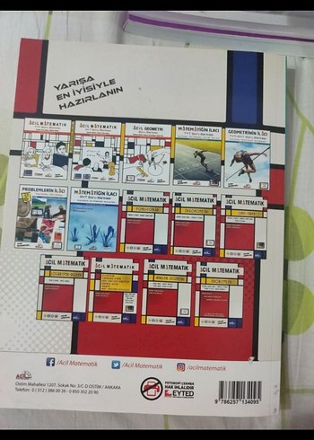 Acil Matematik Permütasyon-Kombinasyon Kitabı - Görsel 3