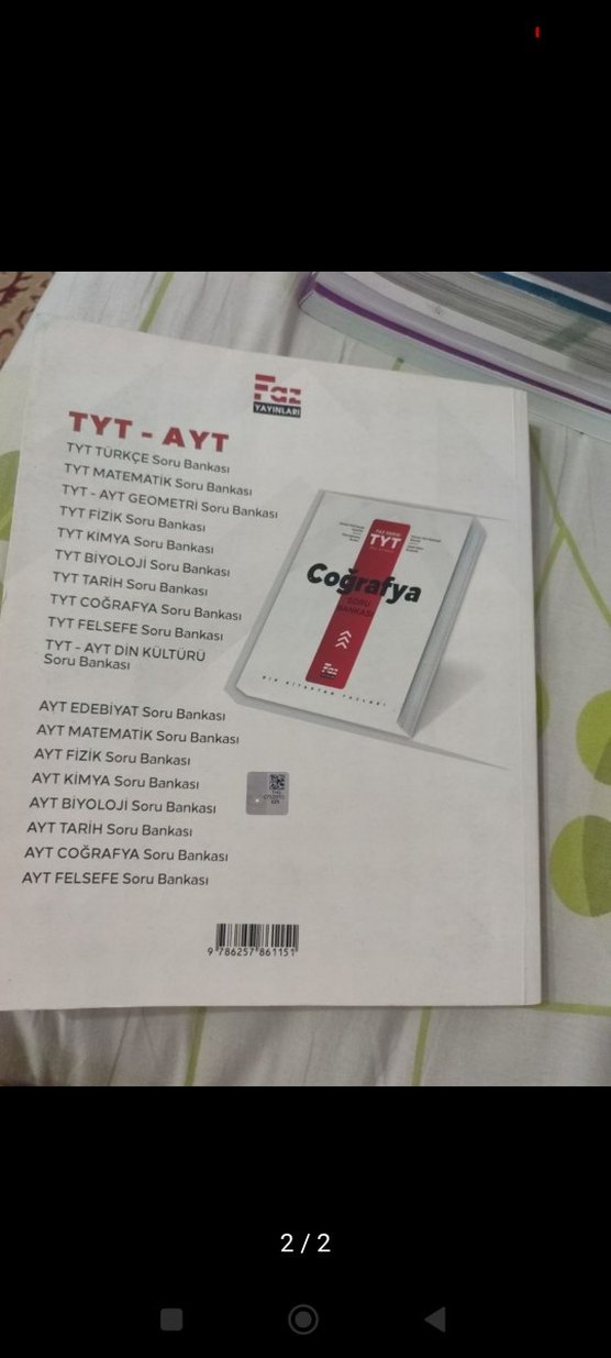 TYT Coğrafya Defteri Faz Serisi - Görsel 2