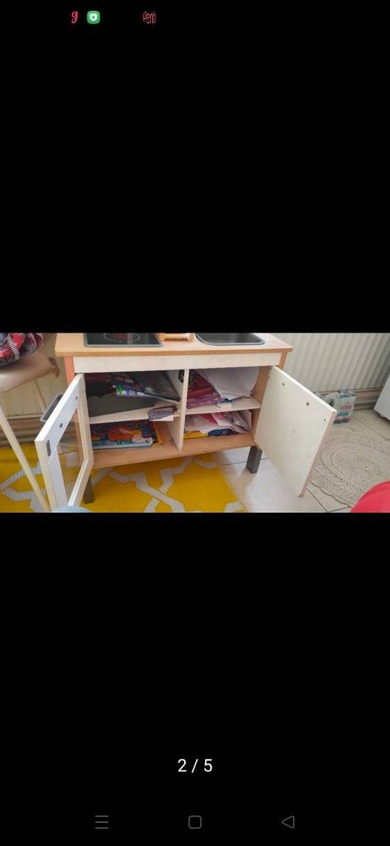 Beyaz Çocuk Oyun Mutfak Seti - Görsel 4