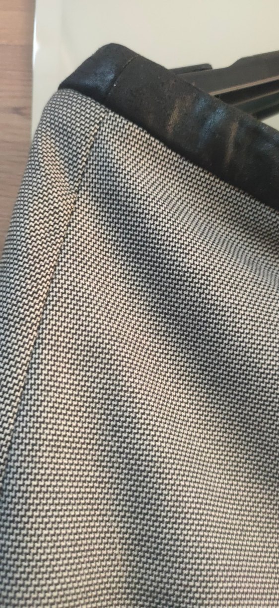 Gri Drapeli Kadın Kalem Etek - Görsel 2