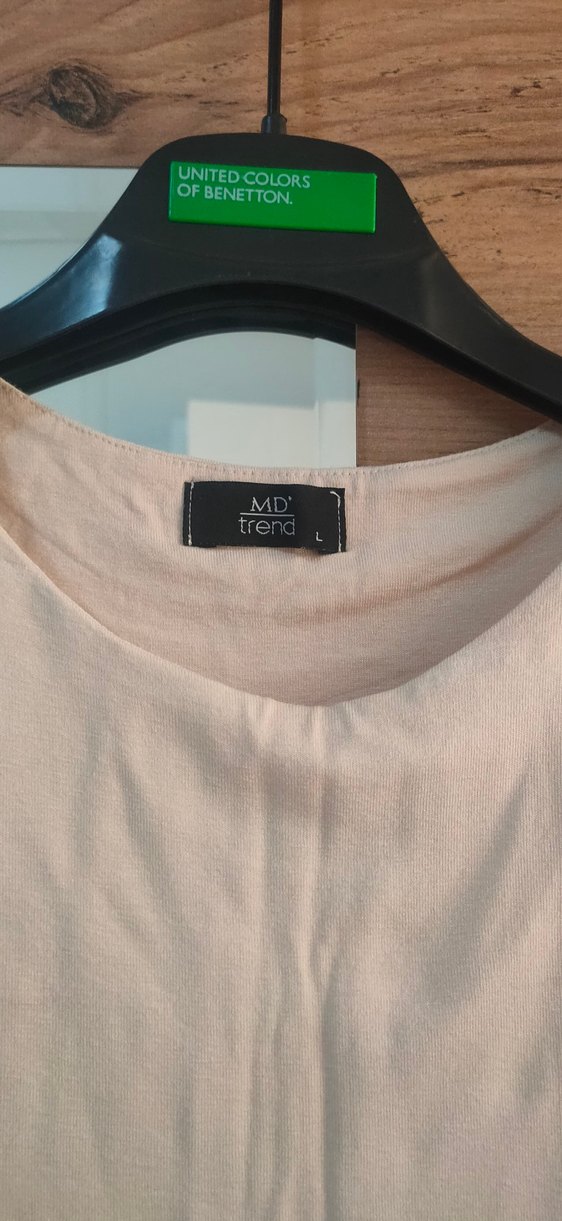 Beyaz Kolsuz Basic Kadın Atlet - Görsel 2