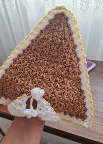 Çok Renkli Örgü Banyo Süngeri - Görsel 3