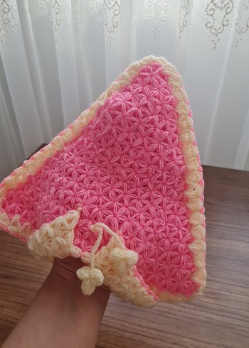 Çok Renkli Örgü Banyo Süngeri - Görsel 4