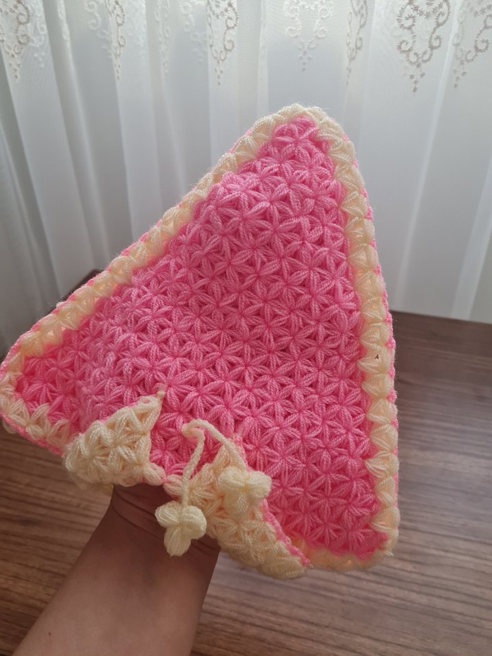 Çok Renkli Örgü Banyo Süngeri - Görsel 4