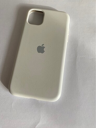 iphone 11 silikon beyaz kılıf
