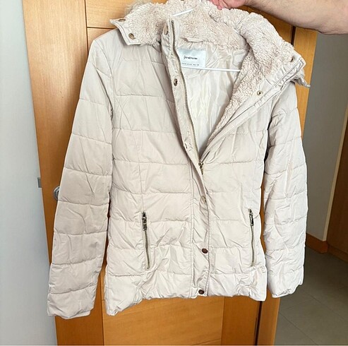 m Beden Stradivarius Krem Mont/Kaban