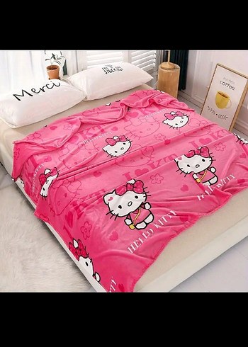 150x200 hello kitty peluş battaniye
