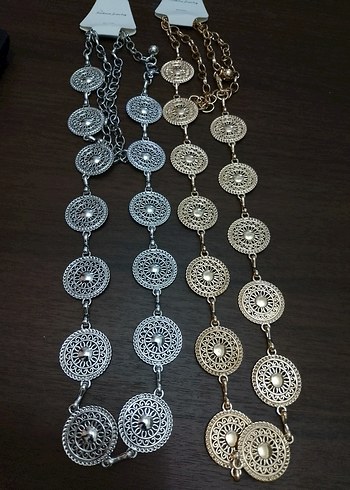 Bohem Çok Renkli Zincir Detaylı Kadın El Zinciri - Görsel 3