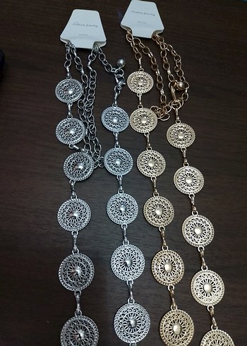 Bohem Çok Renkli Zincir Detaylı Kadın El Zinciri - Görsel 2