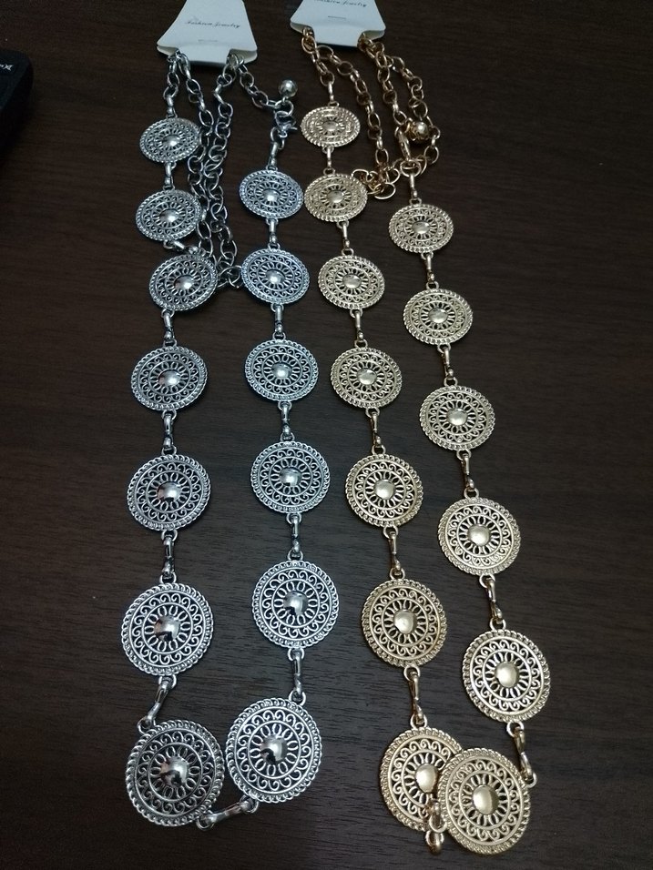 Bohem Çok Renkli Zincir Detaylı Kadın El Zinciri - Görsel 3