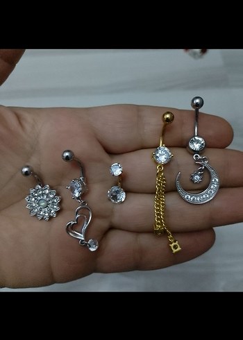 Göbek Piercingi. adet fiyatı - Görsel 2