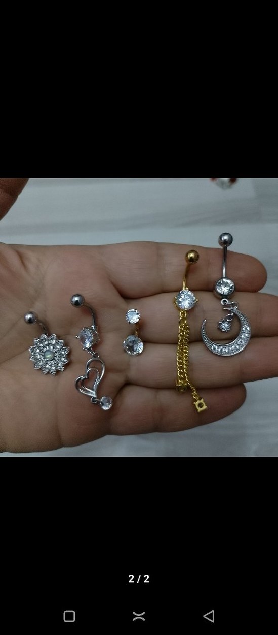 Göbek Piercingi. adet fiyatı - Görsel 2