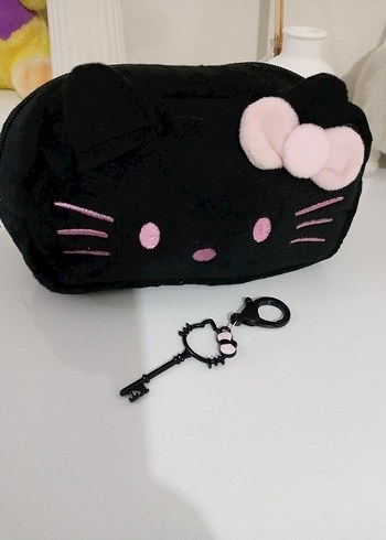 Siyah Kedi Figürlü Aksesuar Çantası - Görsel 2