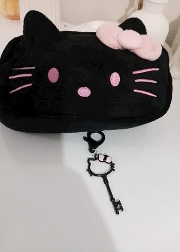 Siyah Kedi Figürlü Aksesuar Çantası - Görsel 3