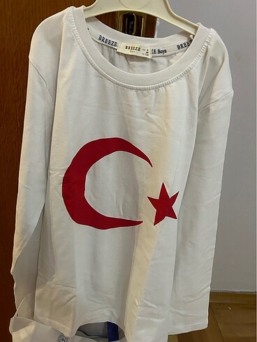 Türk bayrakli tişört