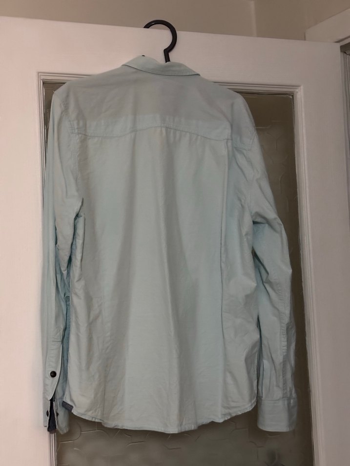 Erkek Gömlek, Çıtçıtlı, Uzun Kollu - Görsel 4