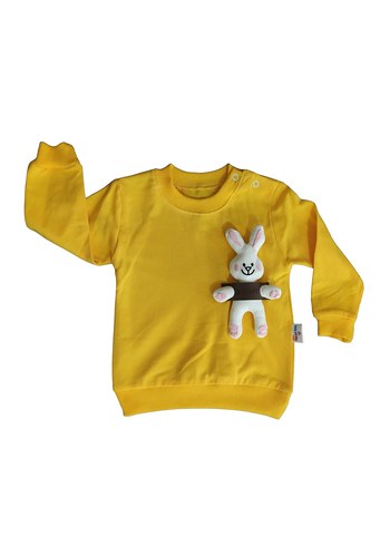 Sarı Uzun Kollu Bebek Takımı - Görsel 3