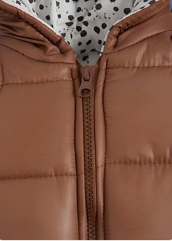 Kahverengi Peluş Kapüşonlu Bebek Erkek Takımı - Görsel 3