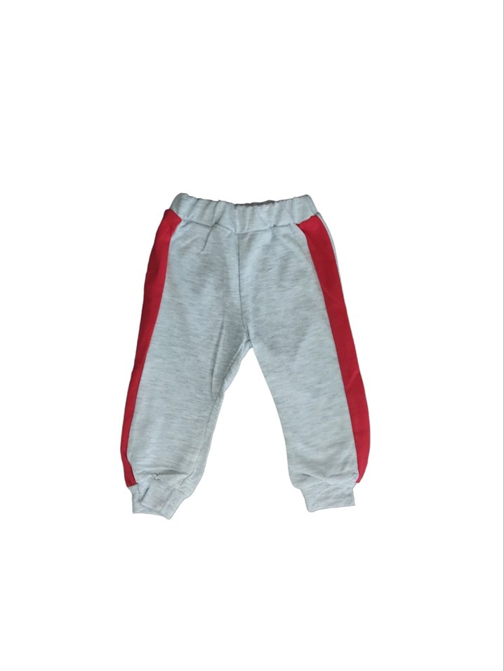 Kız Bebek Uzun Kollu Örgü Kırmızı Takım - Görsel 4