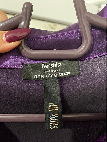 Bershka Bershka gömlek 1 kez giyildi