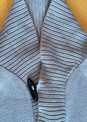 Gri Örgü Erkek Çocuk Kazak - Görsel 2