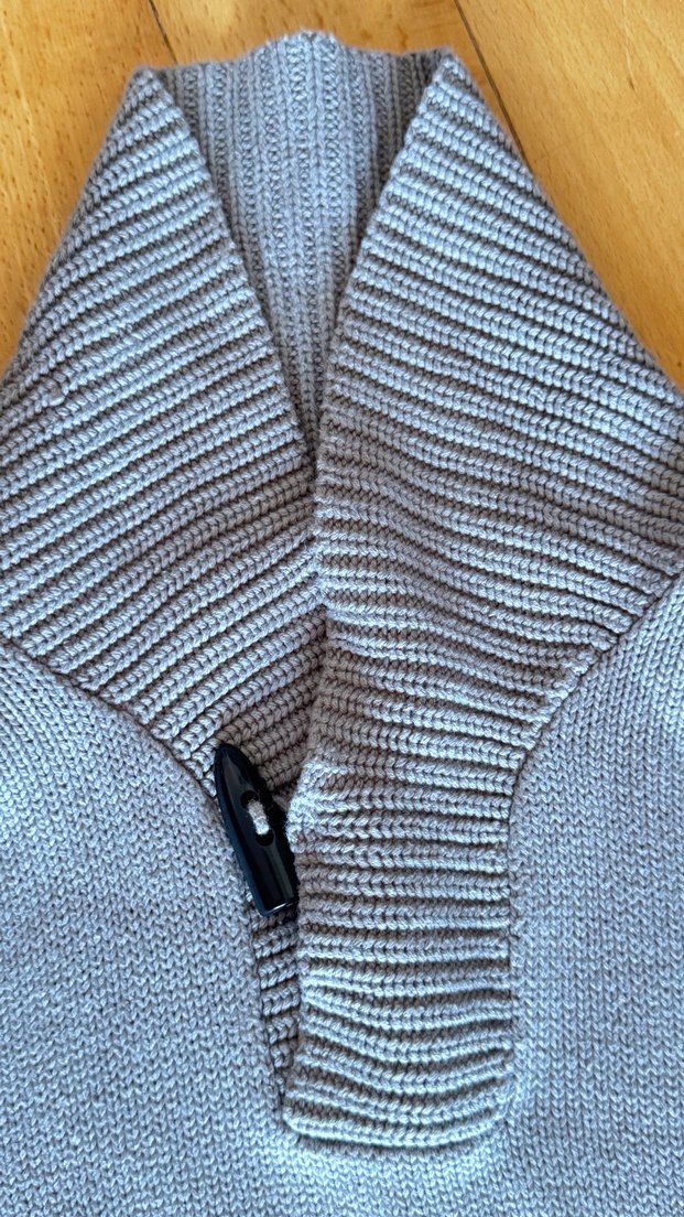 Gri Örgü Erkek Çocuk Kazak - Görsel 2