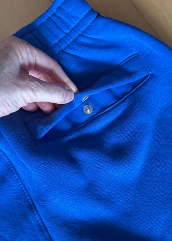 Nike Erkek Mavi Rahat Kesim Eşofman Altı - Görsel 5