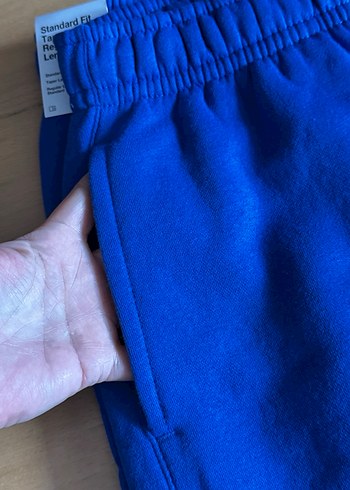 Nike Erkek Mavi Rahat Kesim Eşofman Altı - Görsel 8