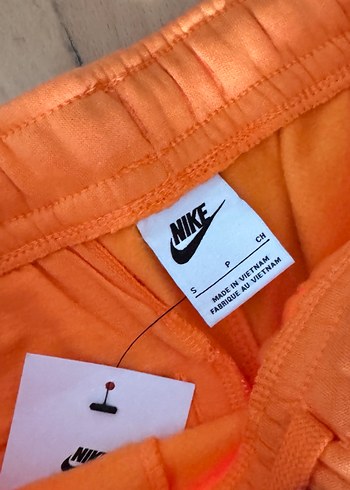 Turuncu Nike Kadın Spor Eşofman Altı - Görsel 3