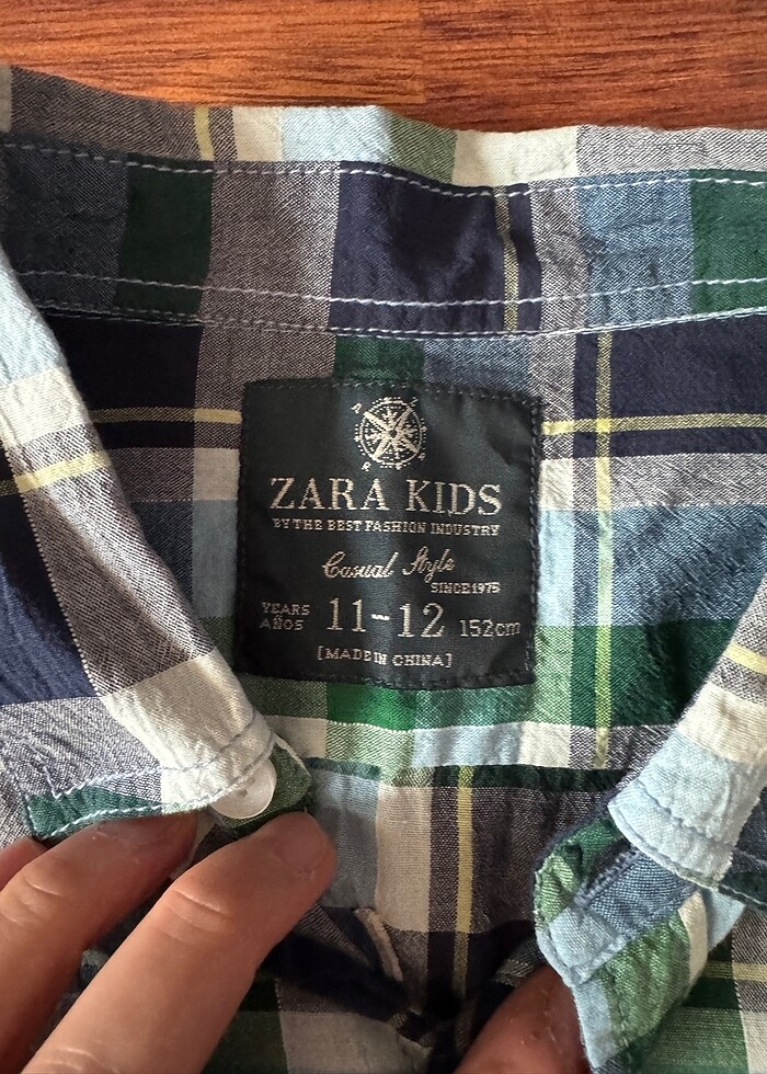 Zara keten gömlek - Görsel 3