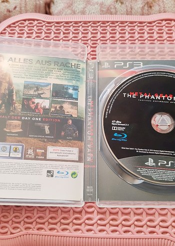 PS3 The Phantom Pain Day One Edition 
ps3 - Görsel 2