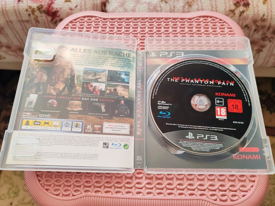 PS3 The Phantom Pain Day One Edition 
ps3 - Görsel 2
