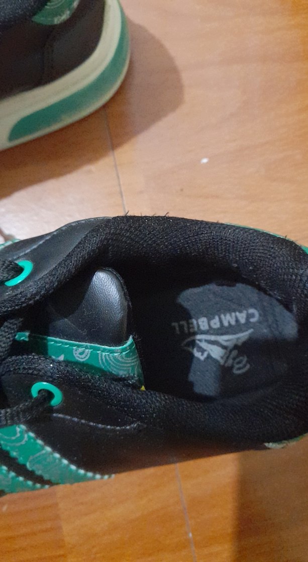 Yeşil Yılan Desenli Bağcıklı Kadın Spor Ayakkabı - Görsel 3