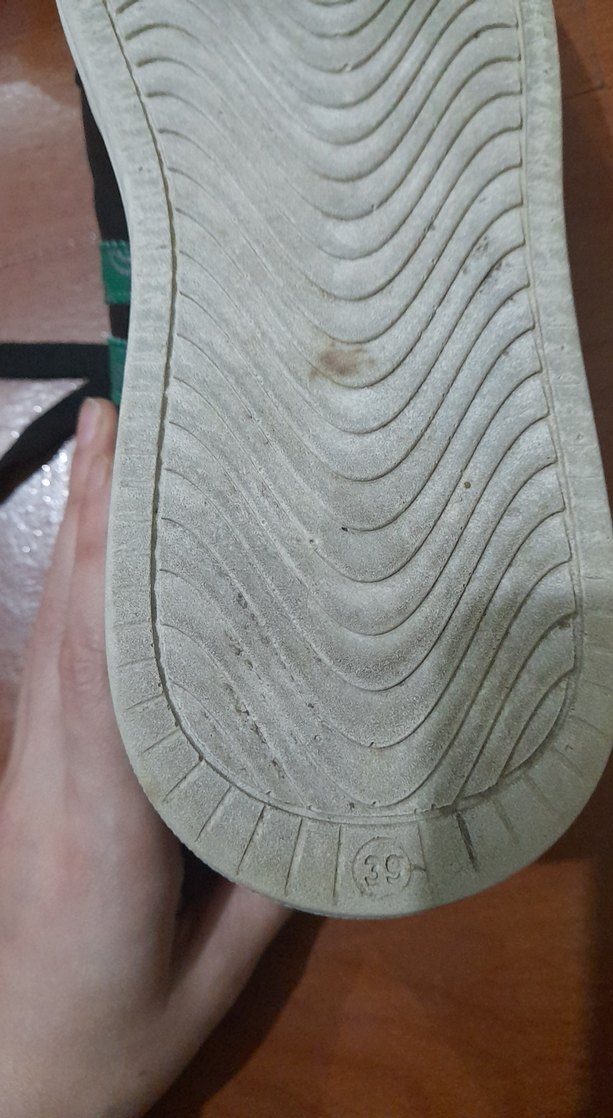 Yeşil Yılan Desenli Bağcıklı Kadın Spor Ayakkabı - Görsel 4