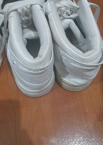 Kadın Beyaz Siyah Spor Ayakkabı - Görsel 5