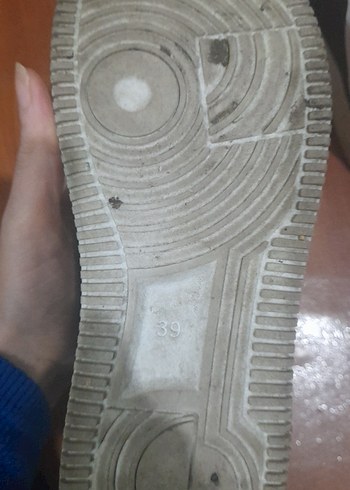 Kadın Beyaz Siyah Spor Ayakkabı - Görsel 4