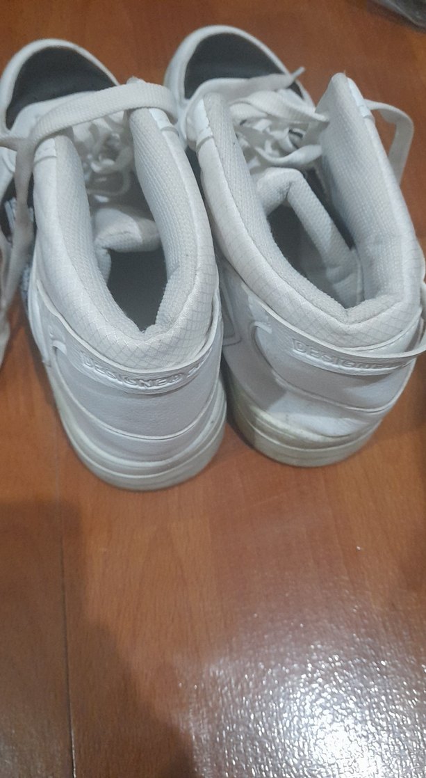 Kadın Beyaz Siyah Spor Ayakkabı - Görsel 5