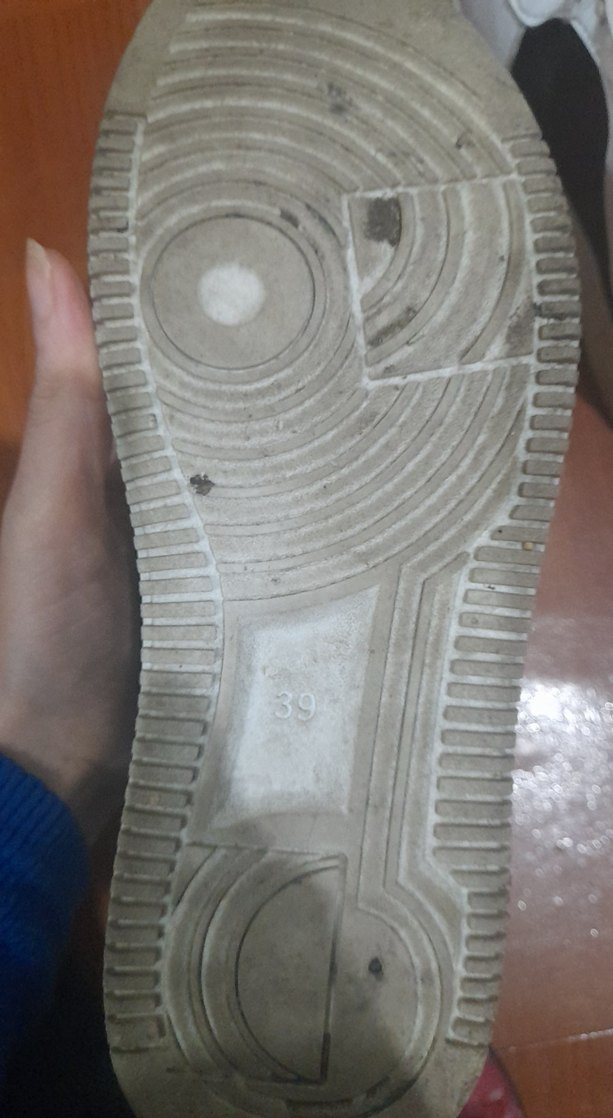 Kadın Beyaz Siyah Spor Ayakkabı - Görsel 4