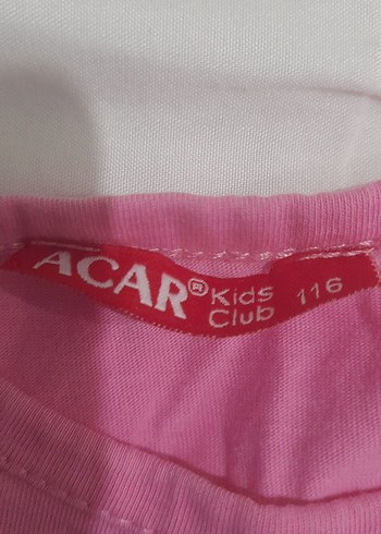 Kız Çocuk Pembe Baskılı Tişört - Görsel 3