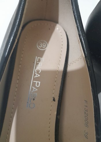 Siyah Yılan Desenli Tokalı Topuklu Kadın Ayakkabı - Görsel 5