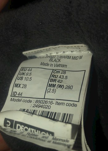 Siyah Bağcıklı Erkek Spor Bot 44 numara - Görsel 2