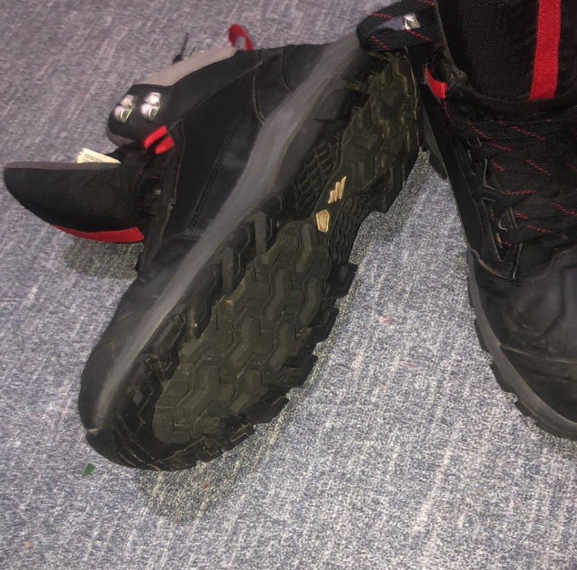 Siyah Bağcıklı Erkek Spor Bot 44 numara - Görsel 3