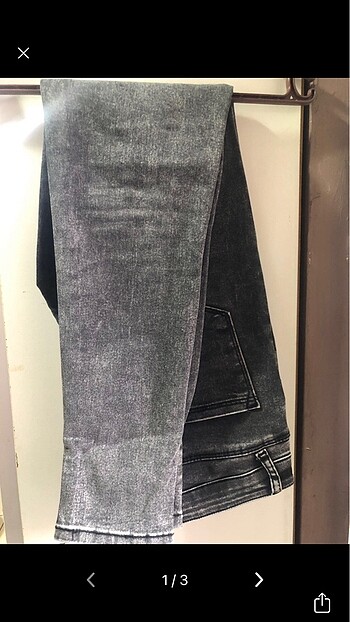 Kot pantolon gri jean 32/32