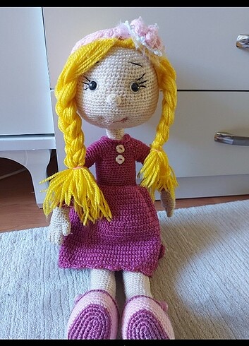 Amigurumi kız bebek