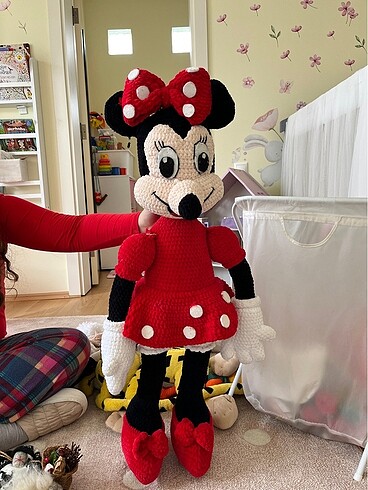  Beden Amigurumi mickey mouse bebek