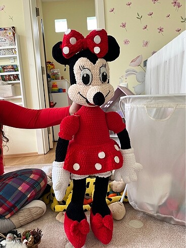  Beden Renk Amigurumi mickey mouse bebek
