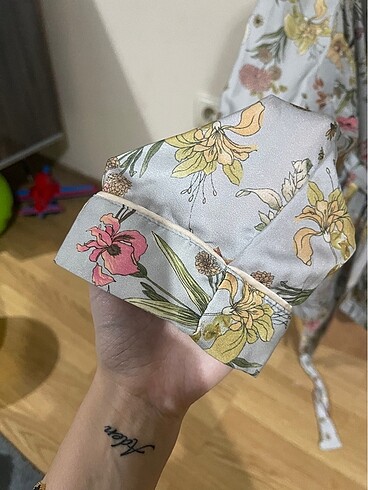Koton Koton saten kimono