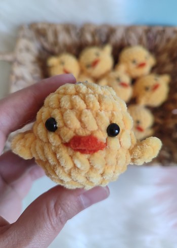 Renkli Peluş Mini Ördek Oyuncak