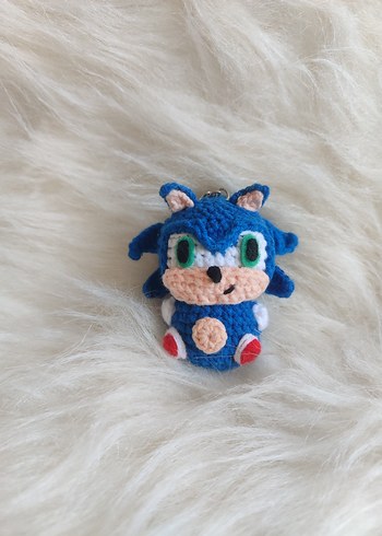 sonic anahtarlık, çanta süsü