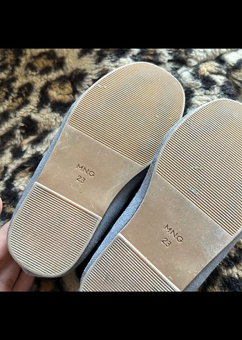 Gri Süet Kız Bebek Babet Ayakkabı - Görsel 3